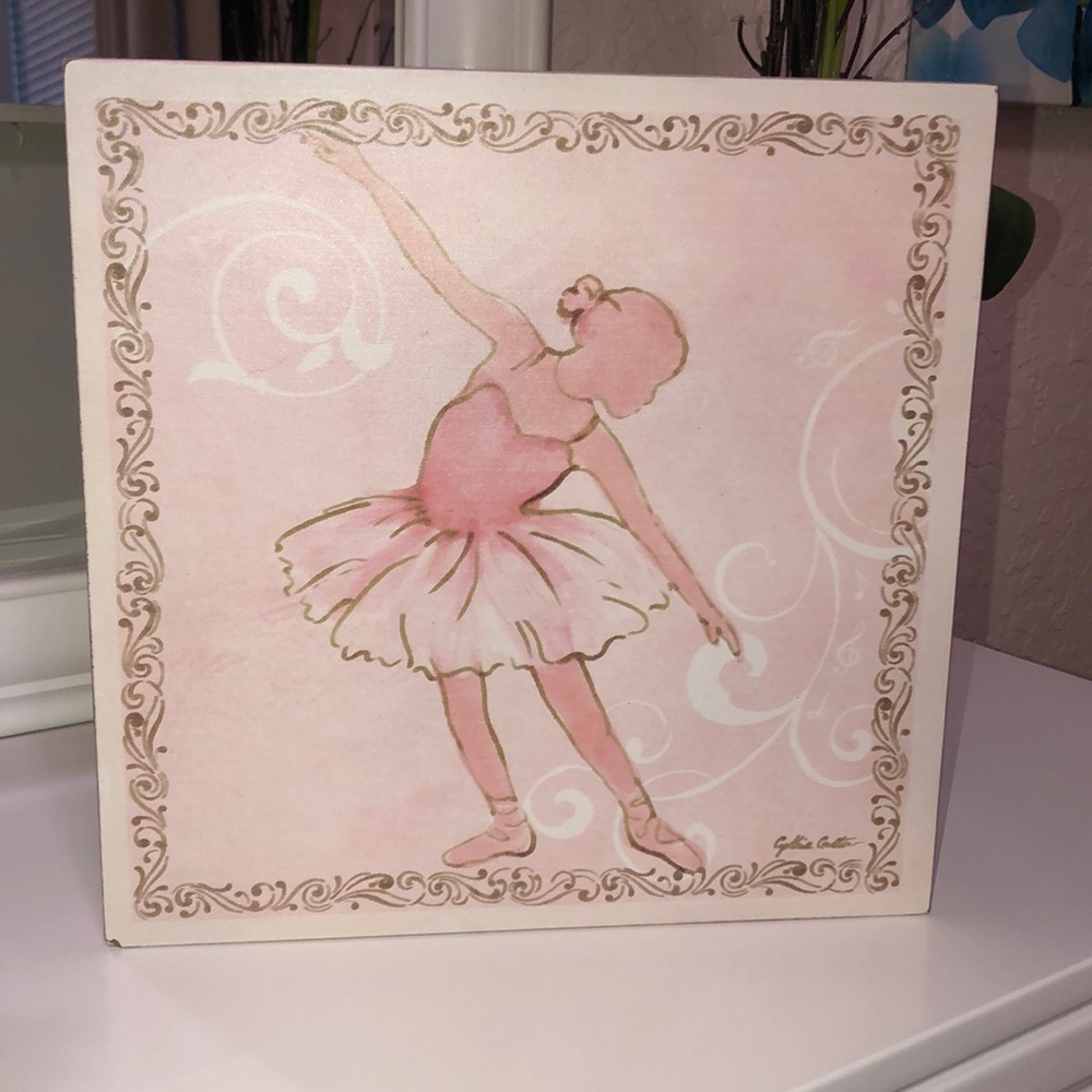Ballerina Canvas wall art